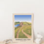 Hadrian's Wall Path National Trail Travel Poster, thumbnail 3 of 8