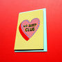 No Sleep Club Gold Foiled Card, thumbnail 2 of 3