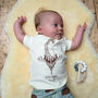 Organic 'Otterly Adorable' Baby T Shirt, thumbnail 5 of 6