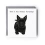 Have A Wee Bonnie Dog Birthday Card, thumbnail 2 of 5