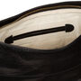 Women's Black Genuine Leather Shoulder Bag, Cross Body Bag, thumbnail 2 of 2
