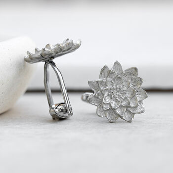Monet Water Lilies Pewter Cufflinks, 2 of 5