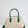 Eloise Large Bowling Bag Iris Green, thumbnail 3 of 5