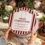 Personalised Vintage Style Festive Cake Tin, thumbnail 1 of 3