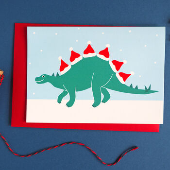 Dinosaur Christmas Cards, 3 of 10
