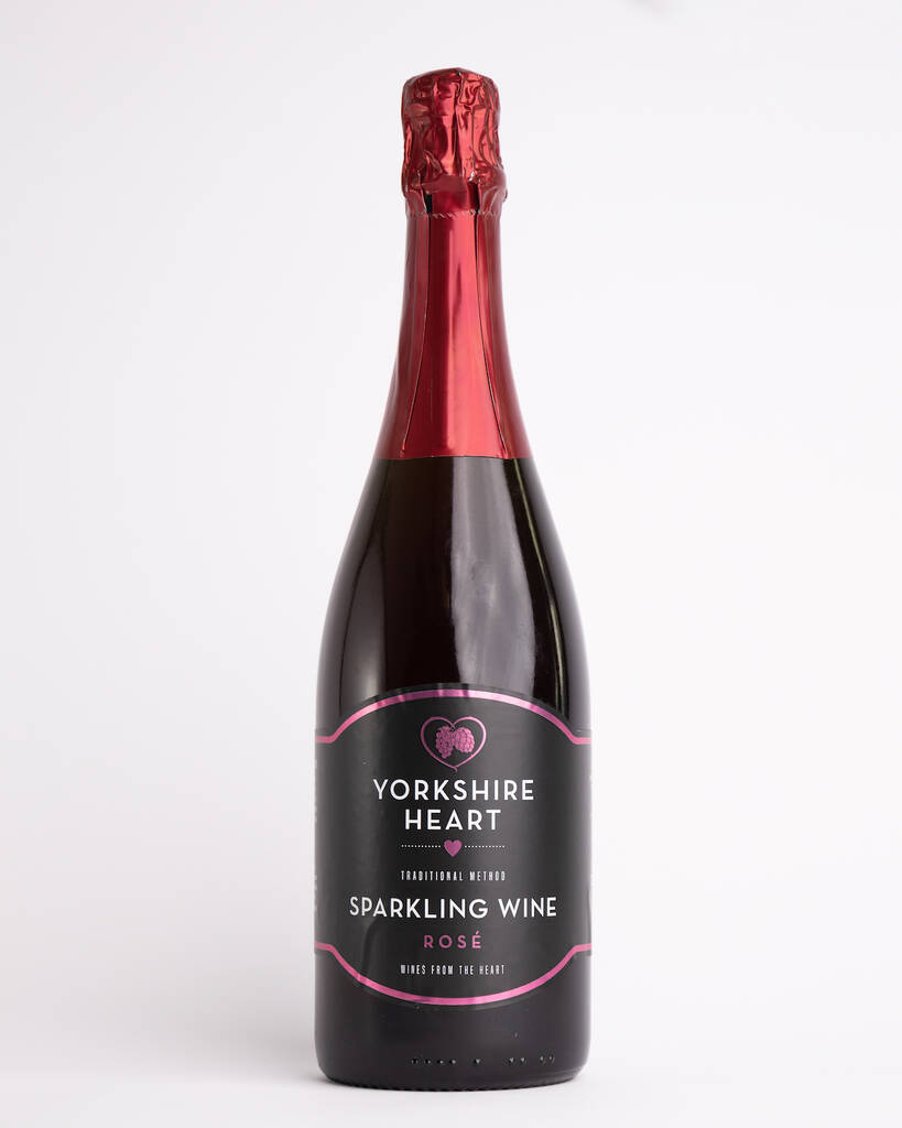 Sparkling English Rosé Wine By Great British Booze Company