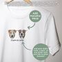 Custom Staffordshire Bull Terrier Dog Dad Tshirt, thumbnail 7 of 10