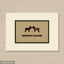 Personalised Schnauzer Print For One Or Two Dogs, thumbnail 9 of 10