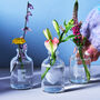 Personalised Initials Set Of Three Glass Vases, thumbnail 1 of 1
