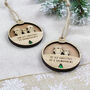 First Christmas As Grandparents Wooden Decoration, thumbnail 3 of 5