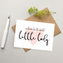New Baby Girl Or Baby Boy Card, thumbnail 1 of 2
