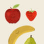 Happy Fruit Print, thumbnail 2 of 2