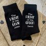 Father Of The Bride Wedding Socks, thumbnail 2 of 4