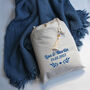 Cotton Muslin Throw Blanket, Christmas Gift Personalised, thumbnail 3 of 10