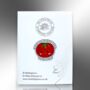 I Love You From My Head To Ma Toes Tomato Valentine's Pin, thumbnail 4 of 8