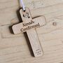 Personalised Confirmation Cross Hanging Decoration Card, thumbnail 4 of 4