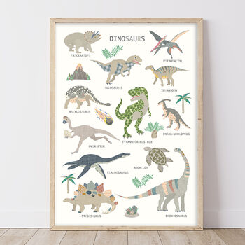 Dinosaur Print For Children, 2 of 2