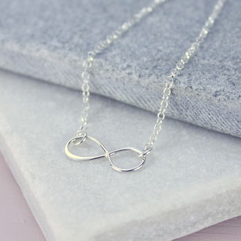 Sterling Silver Infinity Pendant, 2 of 7