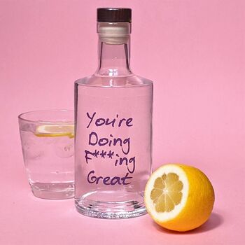 You're Doing F***Ing Great London Dry Gin, 2 of 3