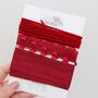 Deep Red, Luxury Heart Ribbon Collection, thumbnail 2 of 9
