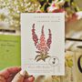 Botany Wildflower Vintage Wedding Stationery, thumbnail 2 of 10