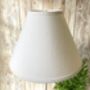54cm Slim White Wooden Table Bedside Lamp With Shade 54cm Home Decor, thumbnail 9 of 11