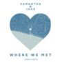 Where We Met Map Digital File For Valentines, thumbnail 1 of 5