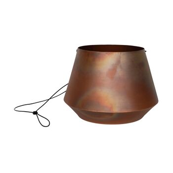 Aged Copper Hanging Planter, 4 of 4