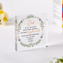 Father Of The Bride Gift Acrylic Plaque, thumbnail 2 of 4