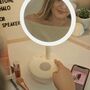 Halo Makeup Mirror And Bluetooth Speaker, thumbnail 2 of 9
