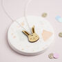 Wooden Bunny Rabbit Necklace, thumbnail 2 of 10