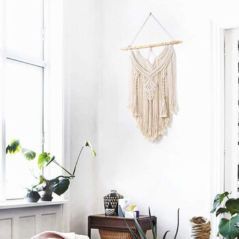 Macrame Wall Hanging Tapestry Wall Décor, 3 of 4