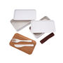 Eco Friendly Set Of Two Lunchboxes With Knife And Fork, thumbnail 1 of 6