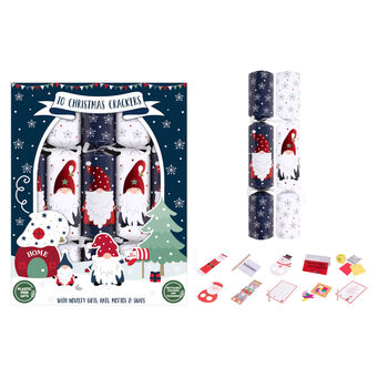 Mini Gonk Christmas Crackers Set Of Six, 2 of 2