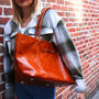 Equestrian Leather Tote Bag, thumbnail 2 of 10