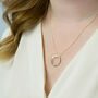 Personalised Organic Circle Necklace, thumbnail 6 of 12