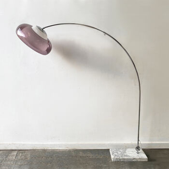 1960’s Mid Century Modern Italian Floor Arc Lamp, 8 of 9