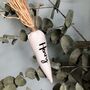 Personalised Easter Decor Cotton Carrot Decoration, thumbnail 3 of 3