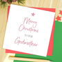 Christmas Card For Godmother, thumbnail 1 of 4