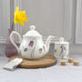 Bee And Spring Flowers Small Teapot, thumbnail 4 of 12