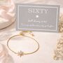 60th Birthday Starburst Bracelet, thumbnail 5 of 8