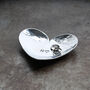 Personalised 10th Anniversary Gift, Aluminium Heart Dish, thumbnail 6 of 9