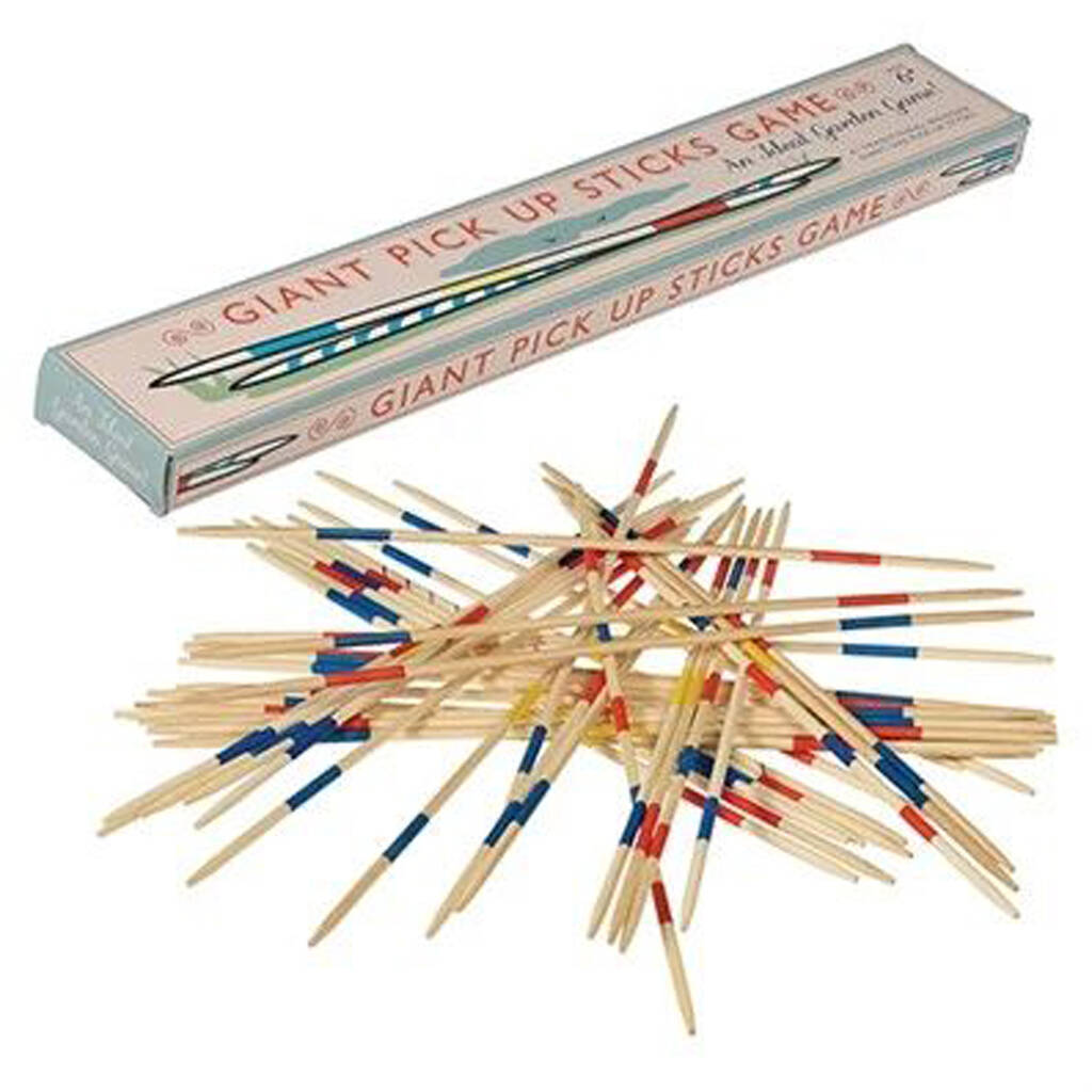 Garden Game Giant Noughts And Crosses Pick Up Sticks By The Wedding of ...