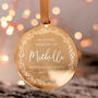 Always In Our Hearts Personalised Memorial Bauble Gift, thumbnail 1 of 6