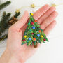 Handmade Glass Christmas Tree Decoration, thumbnail 6 of 6