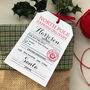 Personalised North Pole Express Delivery Tag, thumbnail 2 of 3