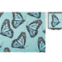 Blue Butterfly Compact Mirror And Lens Cloth Set, thumbnail 9 of 9