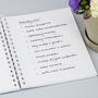 Personalised Journal For Garden Or Nature Lovers, thumbnail 4 of 4
