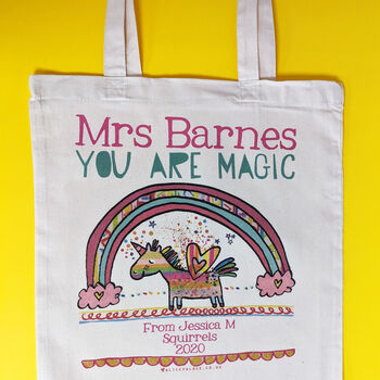 Personalised Nursery Teacher Bag, 6 of 12