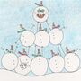 Pack Of 10 Snowmen Adventures Christmas Cards, thumbnail 1 of 11